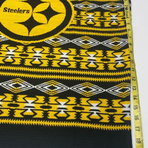 NFL Steelers Black and Yellow Vest Men’s XL FOOTBALL NFL PITTSBURGH - Picture 9 of 12